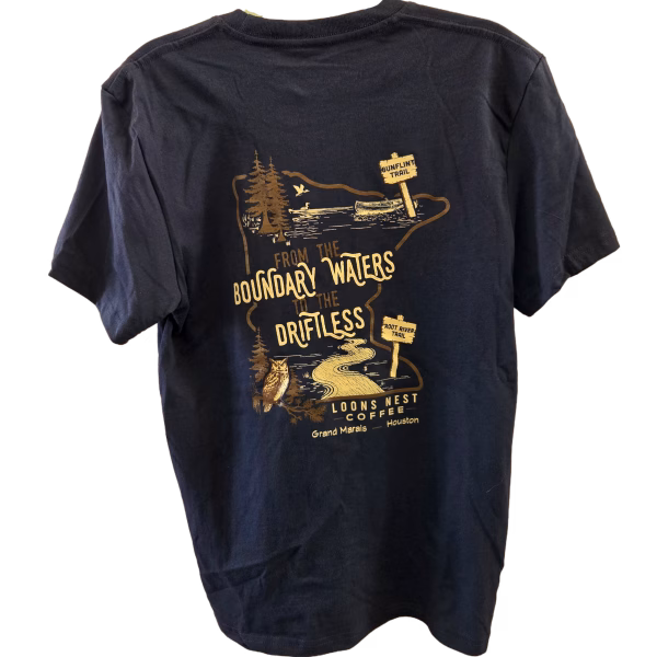 Short Sleeve Tee Boundary Waters to the Driftless